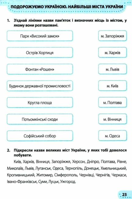 Робочий зошит Я досліджую світ 2 клас Частина 2 НУШ До підручника Жаркової І. та ін. Авт: Жаркова І. Мечник Л. Вид: Підручники і посібники - фото 5
