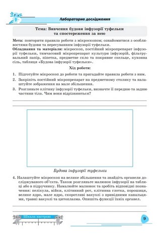 Зошит для лабораторних і практичних робіт Біологія 7 клас НУШ Авт: Л. Горобець Н. Кокар І. Кравець Вид-во: Астон - фото 7