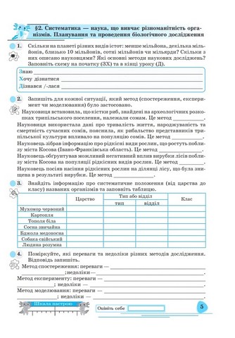 Робочий зошит Біологія 7 клас НУШ Авт: Л. Горобець Н. Кокар І. Кравець Вид-во: Астон - фото 4
