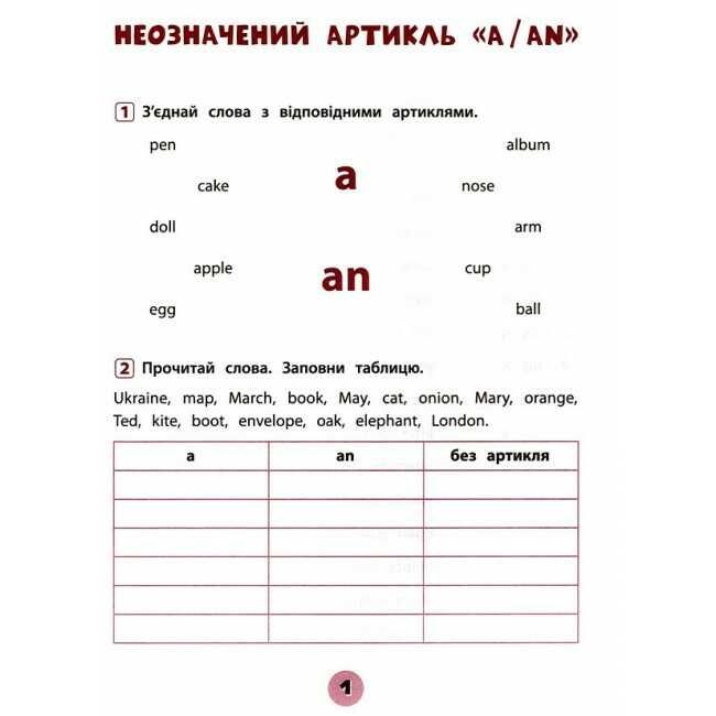 Тренувалочка Англійська мова Зошит практичних завдань 2 клас Авт: Чіміріс Ю.В. Вид-во: УЛА - фото 3