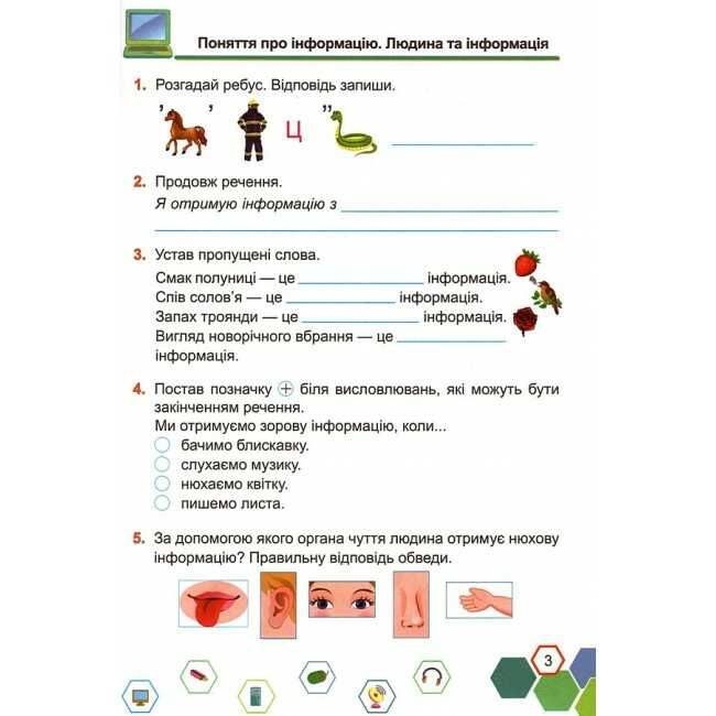 Робочий зошит Інформатика 2 клас НУШ За програмою Р. Шияна Авт: Антонова О. Мартинюк С. Вид-во: Підручники і посібники - фото 3
