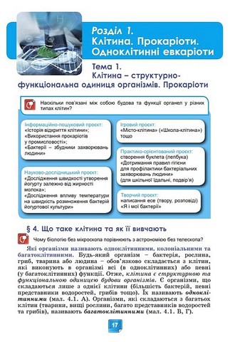 Підручник Біологія 7 клас НУШ Авт: Балан П. та ін. Вид-во: Генеза - фото 6