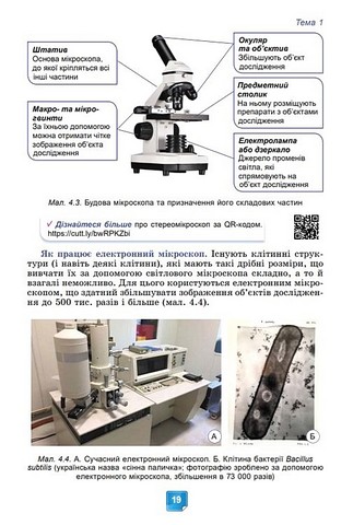 Підручник Біологія 7 клас НУШ Авт: Балан П. та ін. Вид-во: Генеза - фото 8