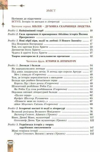 Підручник Зарубіжна література 7 клас НУШ Авт: Волощук Є.В. Слободянюк О.М. Вид-во: Генеза - фото 3