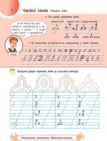 Пишу красиво Українська мова 1 клас Авт: Цепочко Н.Л. Вид-во: АРТ - фото 3