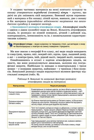 Підручник Географія 7 клас НУШ Авт: В. Безуглий Г. Лисичарова Вид-во: Генеза - фото 8