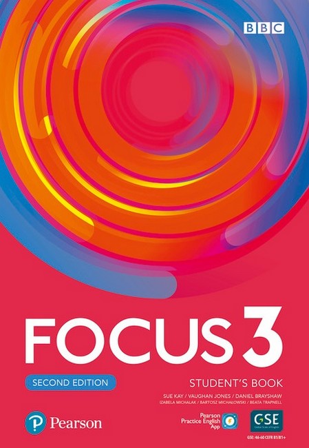 Focus 3 Second Edition. Students Book +Active Book Авт: Sue Kay Vaughan Jones та ін. Вид-во: Pearson - фото 1