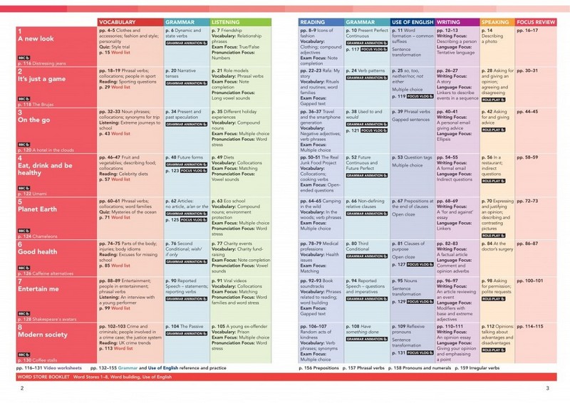 Focus 3 Second Edition. Students Book +Active Book Авт: Sue Kay Vaughan Jones та ін. Вид-во: Pearson - фото 2