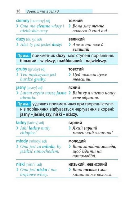 Топ 1000 слів Польська мова Авт: Єва Лемеш Вид-во: Методика Паблішинг - фото 6