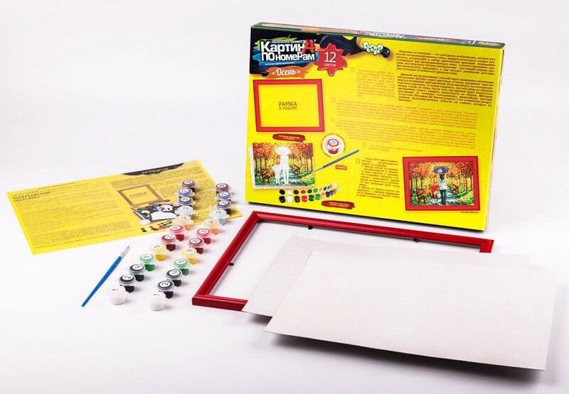 Картина за номерами Кошеня Вид-во: Danko Toys - фото 2