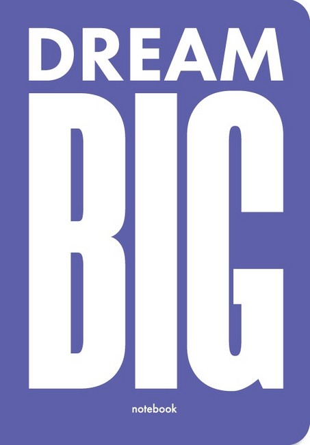 Блокнот Dream BIG фіолетовий Вид-во: ORNER - фото 1