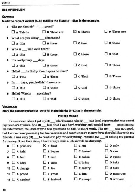 Підсумкові контрольні роботи для ДПА 2022 з англійської мови 9 клас 30 тестів Марченко А. Підручники і посібники - фото 4