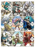 Ательє чаклунських капелюхів. Комплект із 9 книг - книги комікси