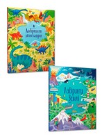 Лабіринти динозаврів + Лабіринти Землі. Комплект із 2 книг - Пізнавальна література