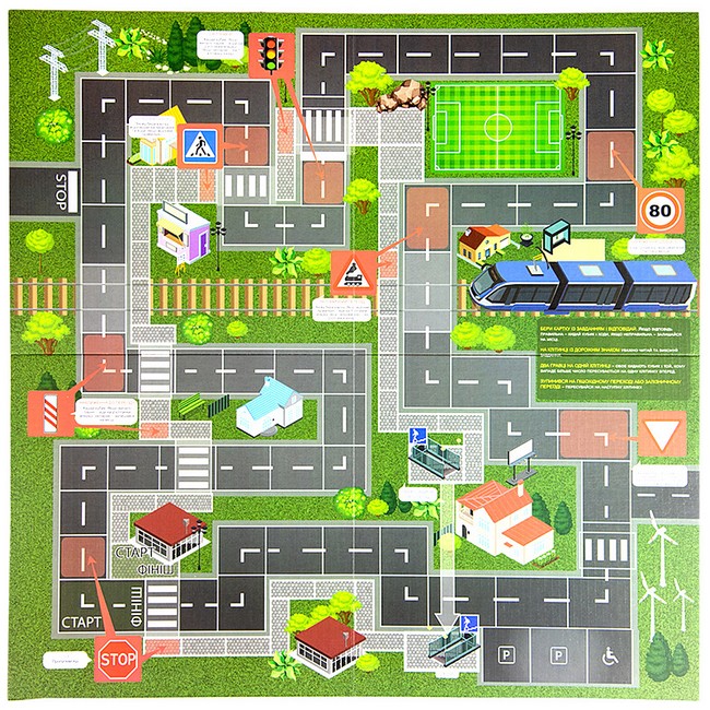 Настільна гра Дорожні знаки Вид-во: Strateg - фото 3