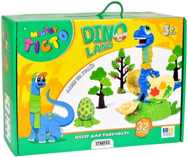 Набір для творчості Містер тісто Dino Land Вид-во: Strateg