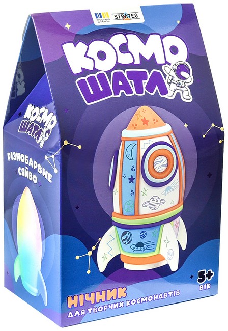 Набір для творчості Космошатл Нічник Вид-во: Strateg - фото 1