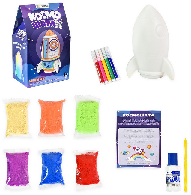 Набір для творчості Космошатл Нічник Вид-во: Strateg - фото 2