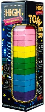 Настольная игра High Tower дженга Изд-во: Strateg Настольная игра High Tower дженга Изд-во: Strateg - Настільні ігри