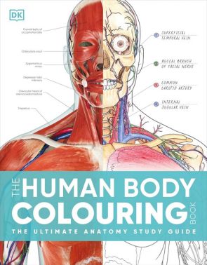 The Human Body Colouring Book The Ultimate Anatomy Study Guide Вид-во: Dorling Kindersley - Спеціальна Книга