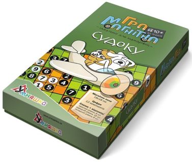 Судоку Гра магнітна Вид-во: Умняшка Судоку Гра магнітна Вид-во: Умняшка