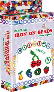 Набір для творчості. Магніти з термомозаїки без планшета. Фрукти - Своїми руками