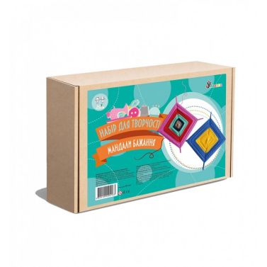 Набір д/творчості "Плетіння-Мандали бажання" - Своїми руками