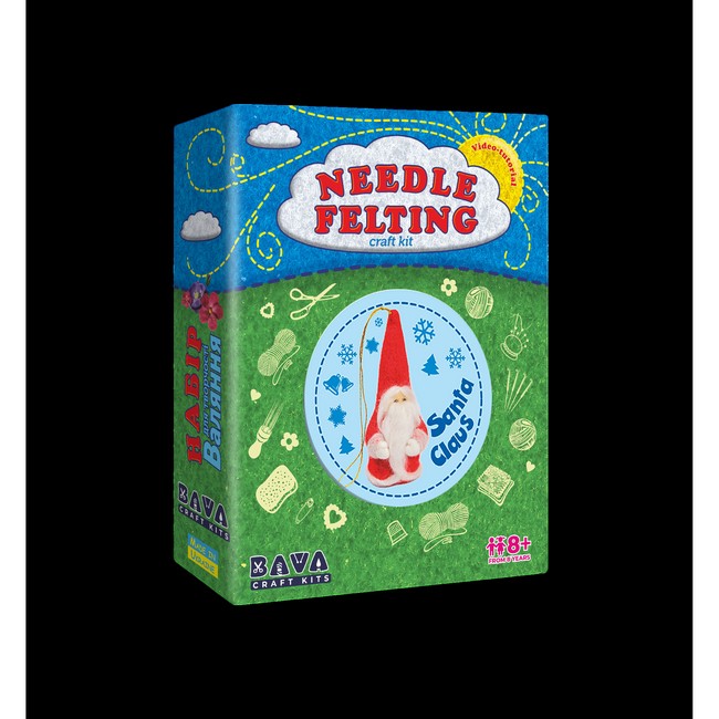 НГ Набір д/творчості Валяння Санта Клаус - фото 1
