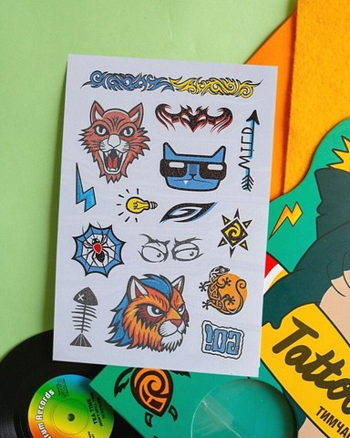 Тимчасові тату для старших хлопців Tattoos Акула Вид-во: Ранок - фото 5