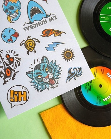 Тимчасові тату для старших хлопців Tattoos Акула Вид-во: Ранок - фото 7