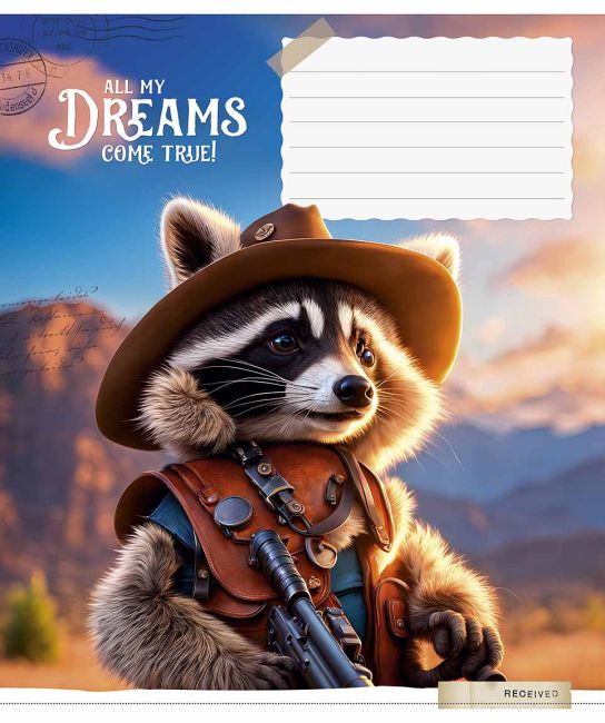 Зошит учнівський, 18арк., у клітинку, ВД-лак, Школярик - фото 3