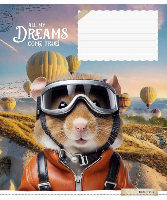 Зошит учнівський, 18арк., у клітинку, ВД-лак, Школярик - фото 4