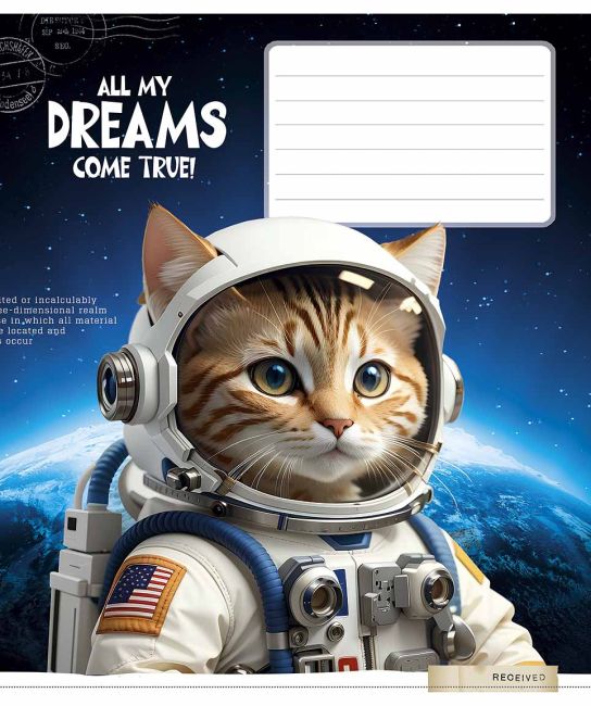 Зошит учнівський, 18арк., у клітинку, ВД-лак, Школярик - фото 5