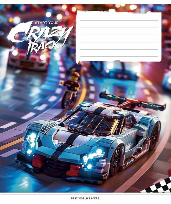 Зошит учнівський, 18арк., у клітинку, ВД-лак, Школярик - фото 5