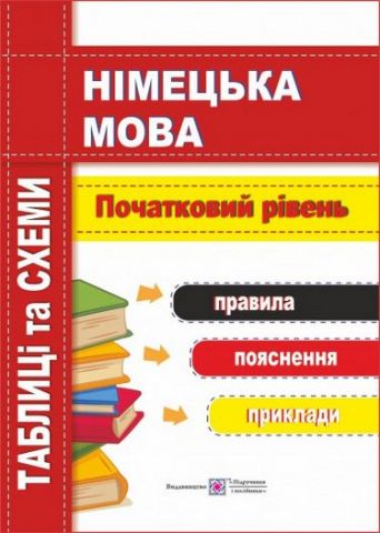 Німецька мова Таблиці та схеми Початковий рівень Авт: Грицюк І. Вид: Підручники і посібники - фото 1