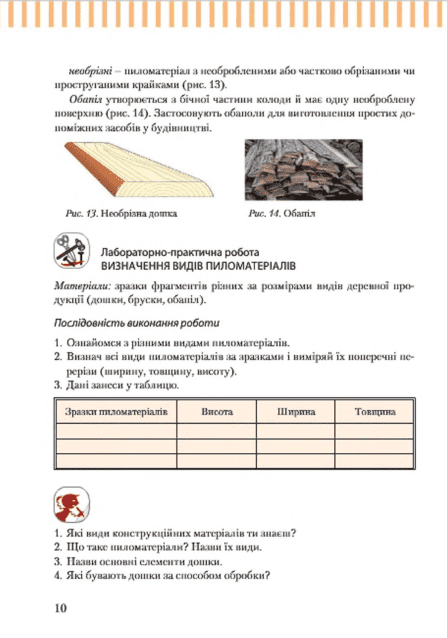 Підручник Трудове навчання для хлопців 7 клас Нова програма Авт: Терещук А.І. Авраменко О.Б. Вид-во: Літера - фото 8