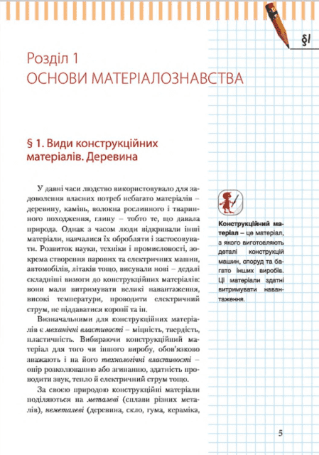 Підручник Трудове навчання для хлопців 7 клас Нова програма Авт: Терещук А.І. Авраменко О.Б. Вид-во: Літера - фото 3