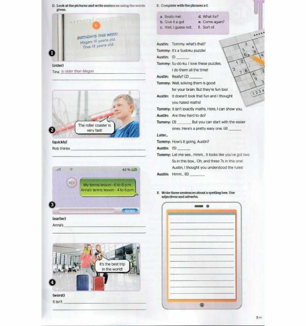 Зошит Англійська мова Full Blast Plus for Ukraine НУШ 8 Workbook - фото 7