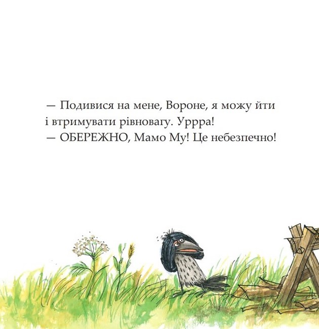 Ворон каже: ОБЕРЕЖНО! Авт: Юйя Вісландер Вид-во: Богдан - фото 4
