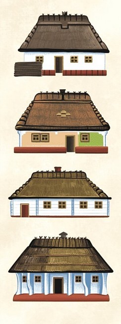 Закладка для книги «Українська хата» - фото 1