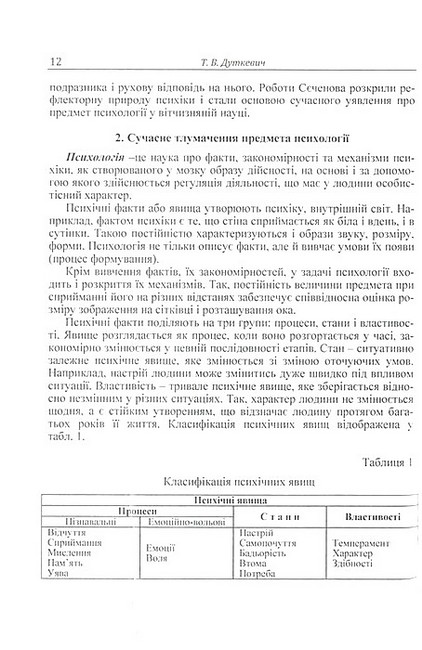 Загальна психологія Теоретичний курс Авт: Т.В. Дуткевич Вид-во: Центр учбової літератури - фото 5