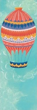 Закладка для книги «Рожева повітряна куля»