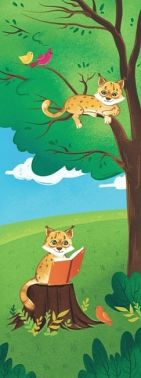 Закладка для книги «Рисі. Читання»