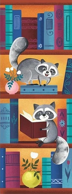 Закладка для книги «Єноти. Книжкова полиця» - фото 1