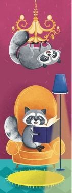 Закладка для книги «Єноти. Читання»