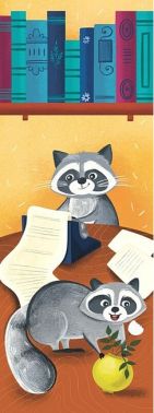 Закладка для книги «Єноти. Друкарська машинка»