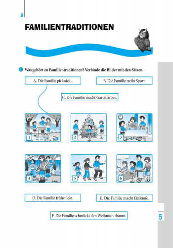 Зошит з лексичними вправами Німецька мова 7 клас Нова програма Einfaches Vokabellernen Авт: Корінь С.М. Вид-во: Ранок - фото 6