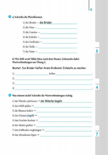 Зошит з лексичними вправами Німецька мова 7 клас Нова програма Einfaches Vokabellernen Авт: Корінь С.М. Вид-во: Ранок - фото 3