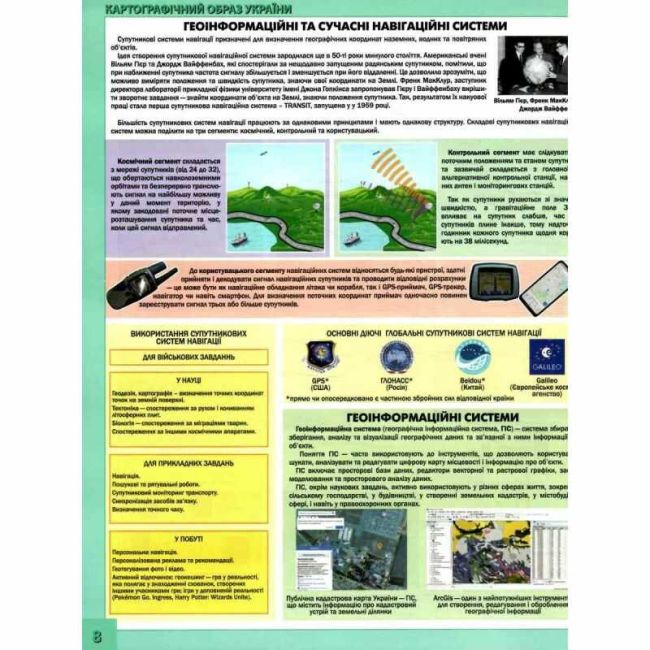 Атлас Географія Україна: природа, природокористування 8 клас НУШ Авт: Руденко І.С. Вид-во: Оріон - фото 2