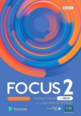 Focus 2 Second Edition Student's Book + Active Book Авт: Sue Kay Vaughan Jones та ін. Вид-во: Pearson